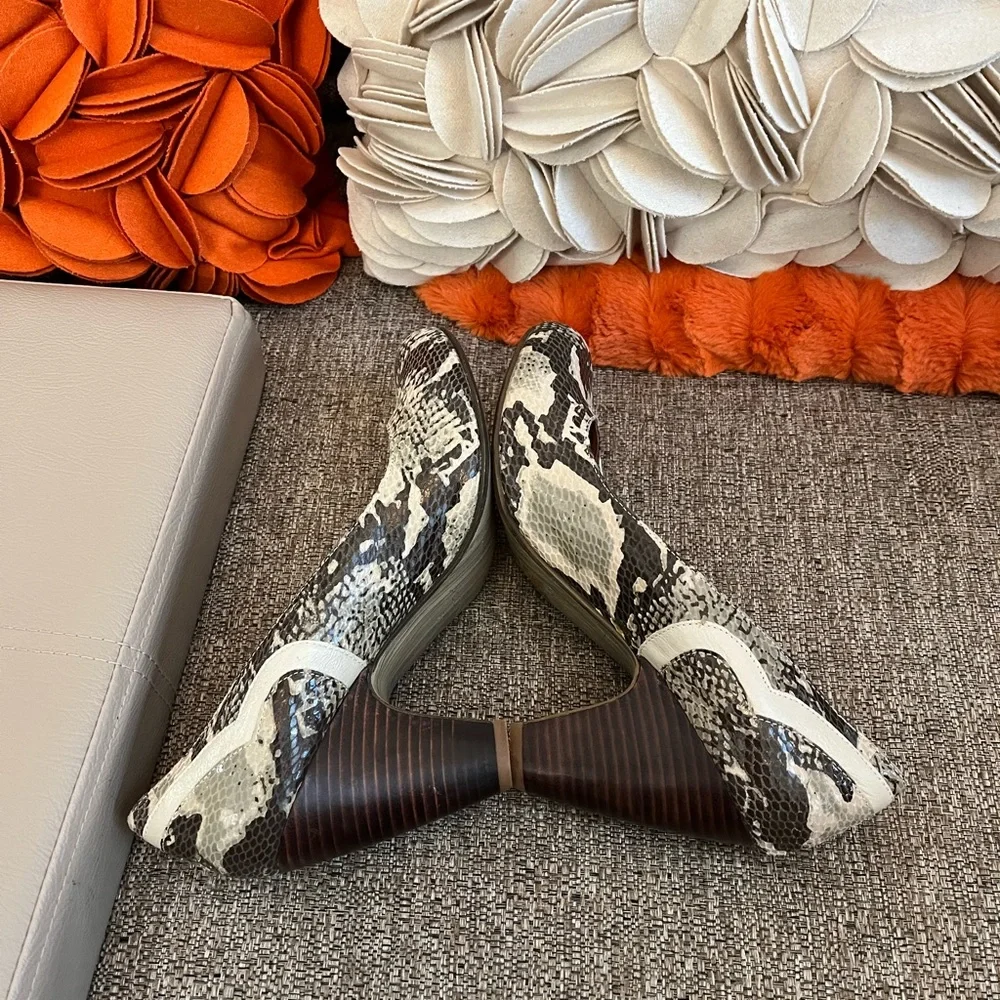 ❣️🆕Aldo Leather&Snakeskin Embossed Pumps❣️ - Picture 5 of 8